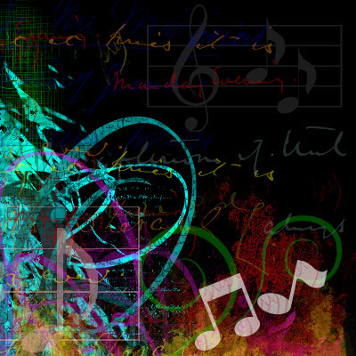 Music Note Computer on Music Notes Wallpaper Layouts Backgrounds