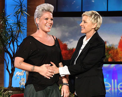 Pink has confirmed reports of her pregnancy, appearing on the Ellen 